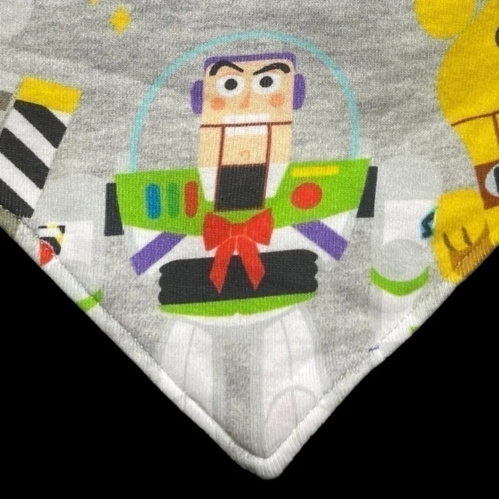 Disney Tails Dog Bandana Toy Story Pixar Characters Holiday Disney Park S/M GUC